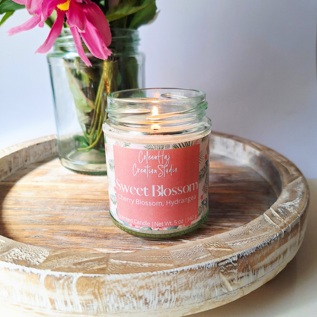 Sweet Blossom Scented Candle