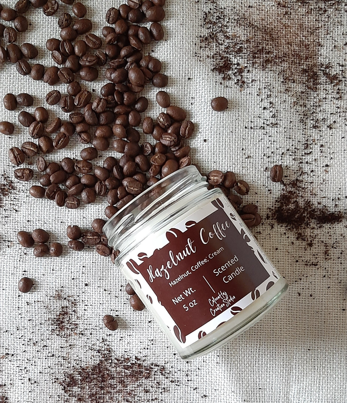 Hazelnut Coffee Scented Candle