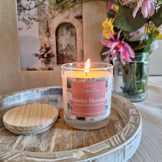 Sunday Morning Scented Candle