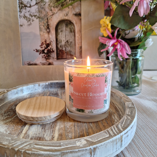 Sweet Blossom Scented Candle