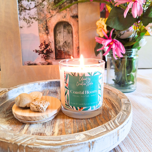 Coastal Blooms Scented Candle