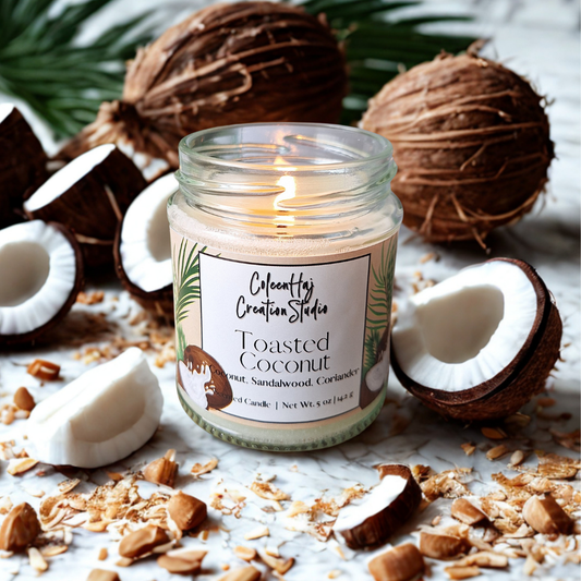 Toasted Coconut Scented Candle