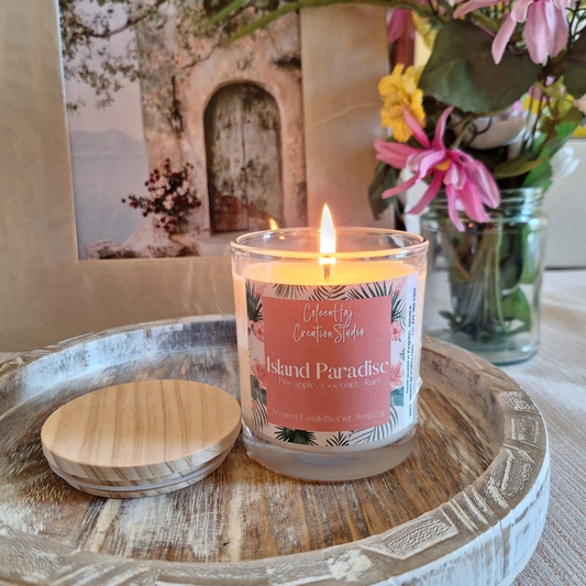 Island Paradise Scented Candle