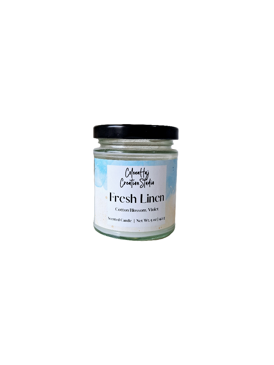 Fresh Linen Scented Candle