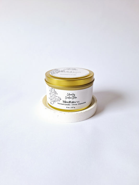 Mindfulness( Chamomile + Citrus) Scented Candle