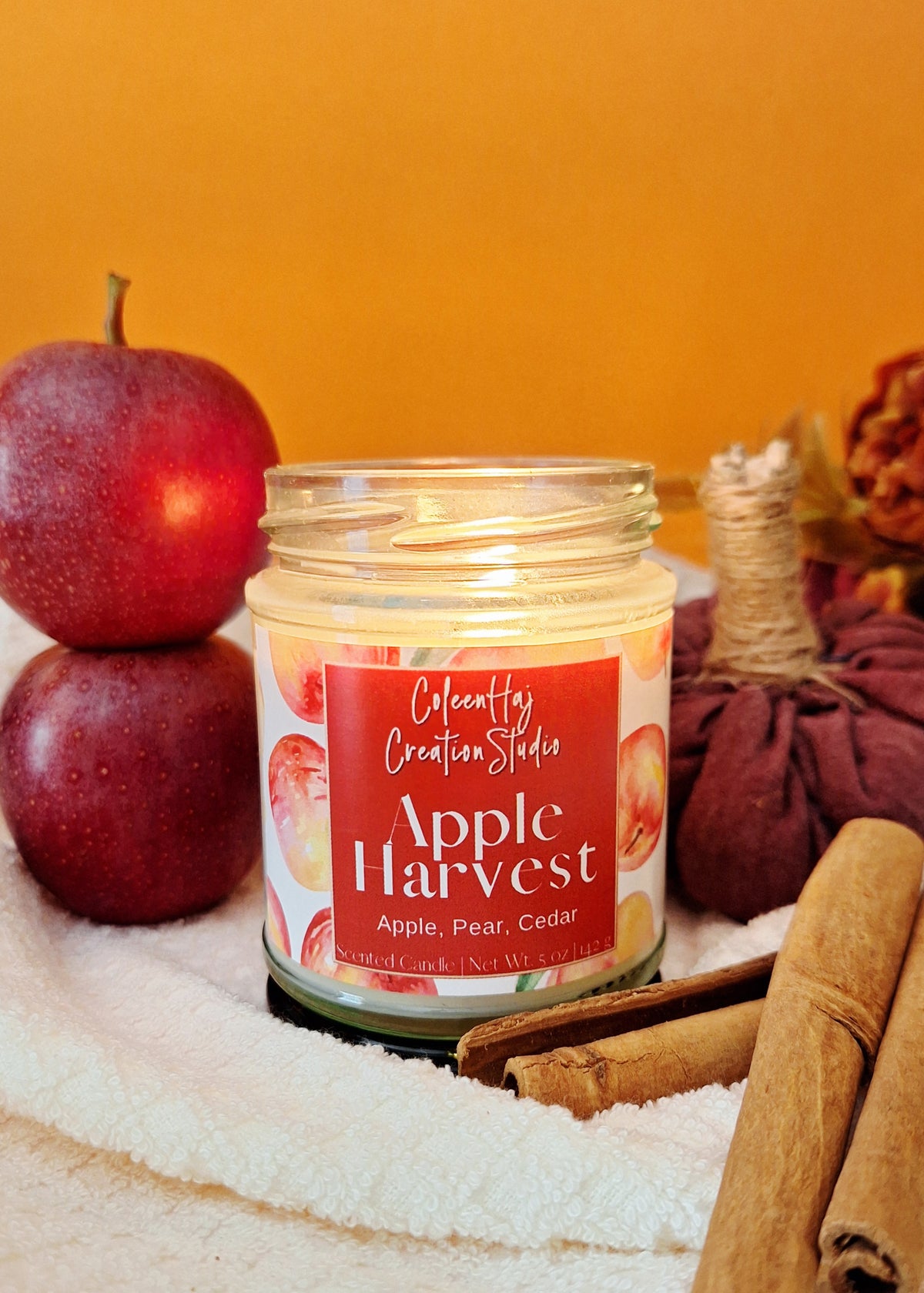 Apple Harvest Scented Candle