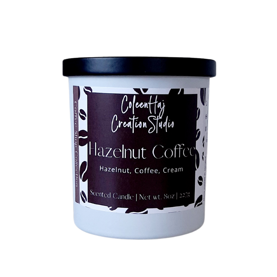 Hazelnut Coffee Scented Candle